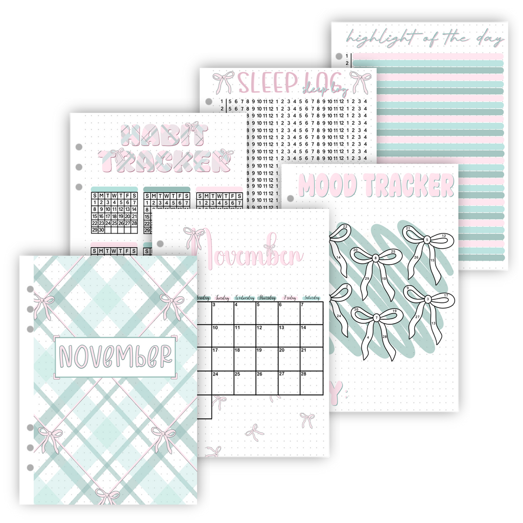 2026 Monthly Page Sets